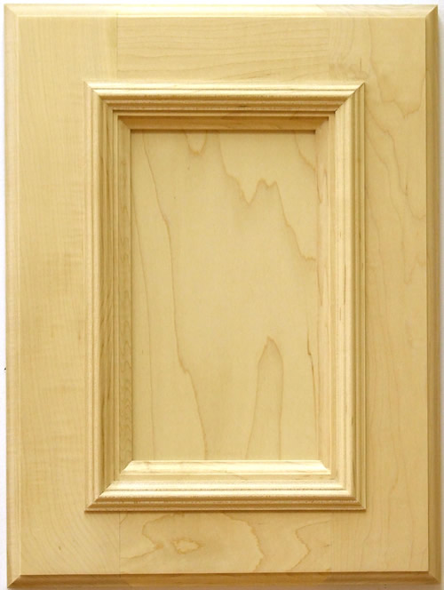 Mitchell cabinet door with applied mouldings in maple