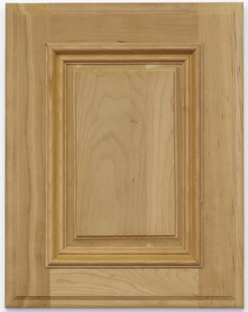 Farrier cabinet door with applied moulding in Cherry