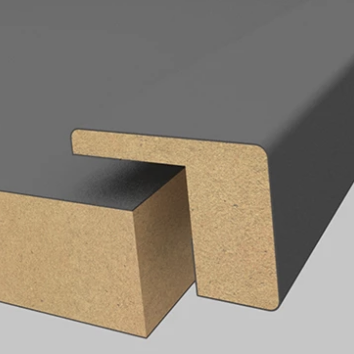 AGT Moulding MP-1041 medium width door rail